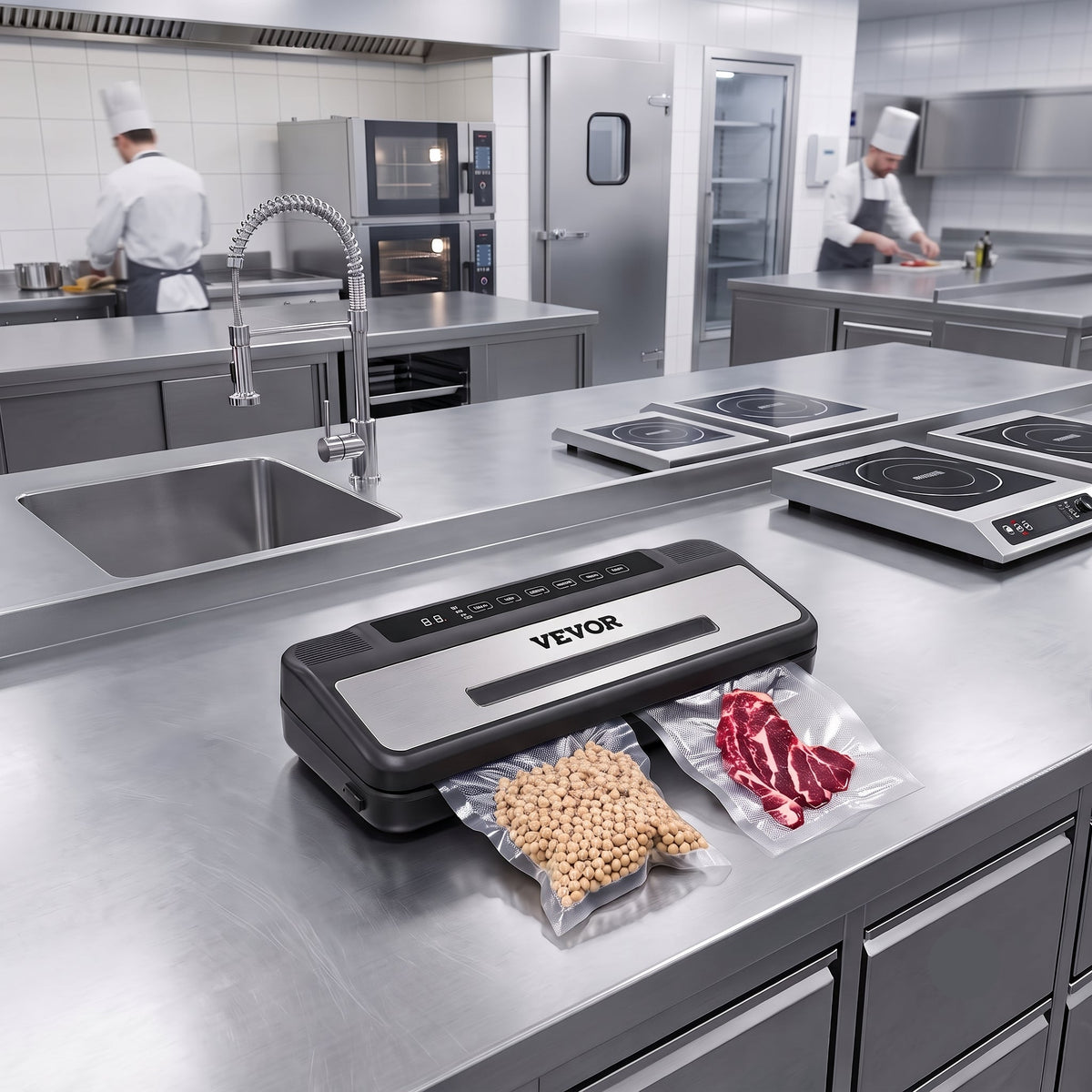 Machine sous vide haute puissance & scelleuse thermique usage intensif | VAKU Elite