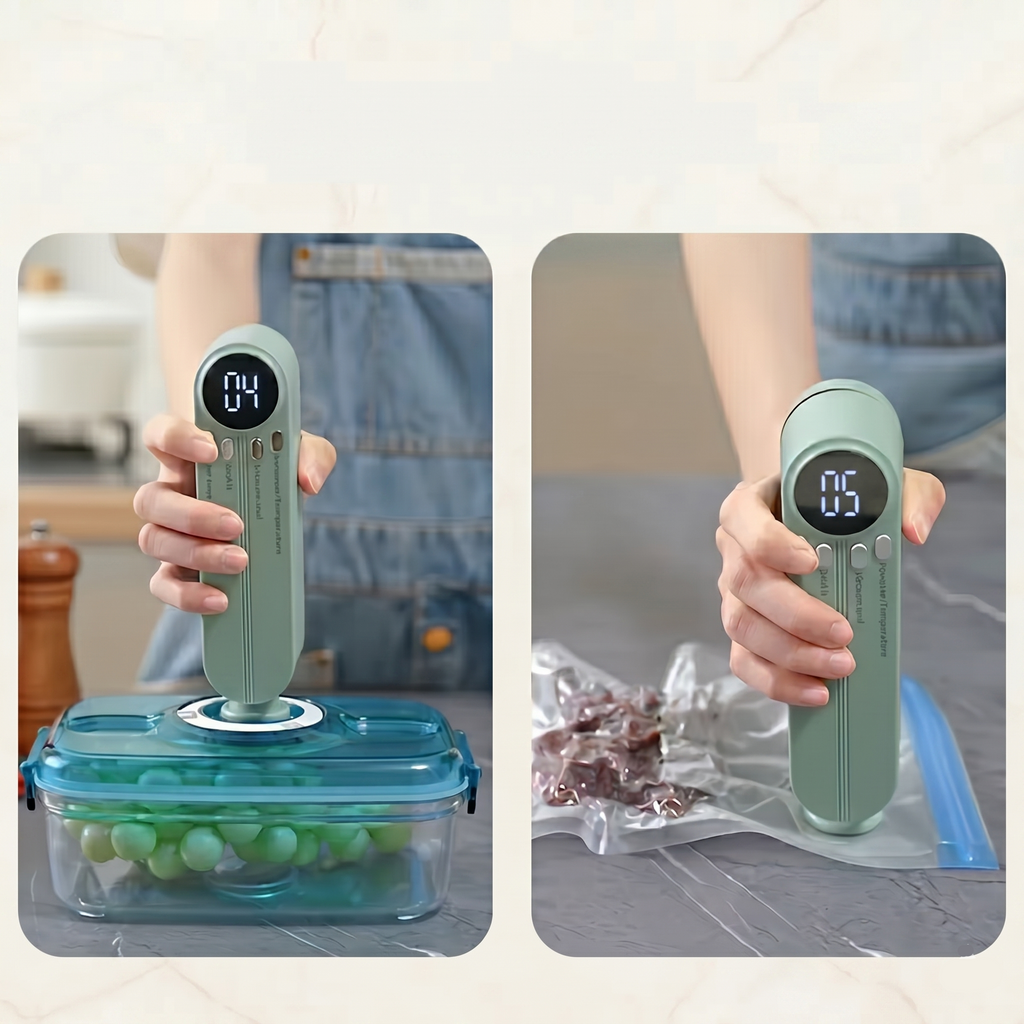 Vaku - Machine Sous Vide & Scelleuse Thermique Alimentaire 2-en-1