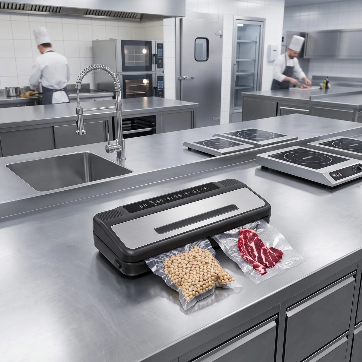 Machine sous vide haute puissance & scelleuse thermique usage intensif | VAKU Elite