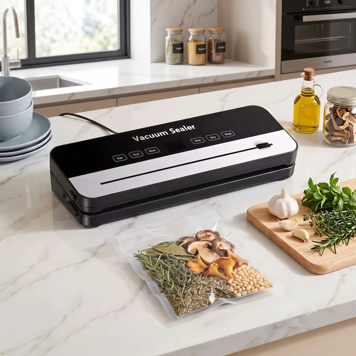 Machine sous vide haute puissance & scelleuse thermique pensé pour les familles nombreuses | VAKU Family